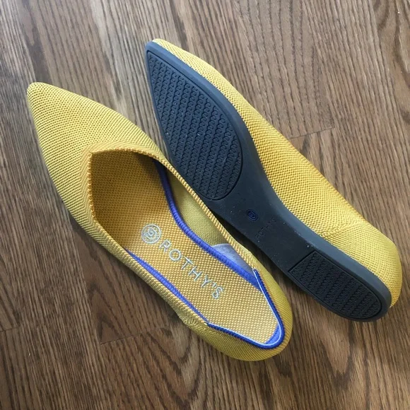 Rothy’s Yellow Flats - Picture 2 of 2